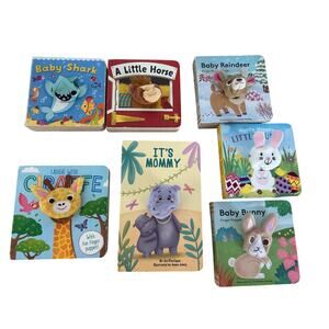 Bundle of Baby Finger Puppet Board Books